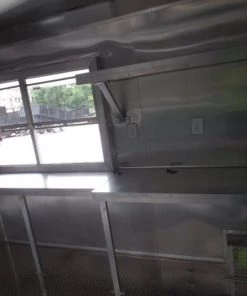 8.5' x 22' Concession Trailer Charcoal Grey BBQ Food -Cheap Concession Trailers Shop sam 8028