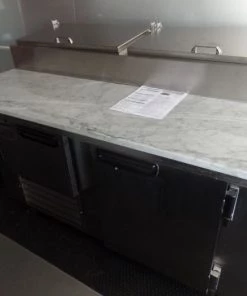 8.5' x 30' Black Pizza Concession Trailer With Appliances 66 8.5' x 30' Black Pizza Concession Trailer With Appliances -Cheap Concession Trailers Shop sam 8030 1