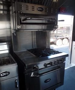 8.5' x 30' Black Pizza Concession Trailer With Appliances 47 8.5' x 30' Black Pizza Concession Trailer With Appliances -Cheap Concession Trailers Shop sam 8034 1