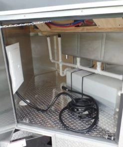 8.5' x 22' Concession Trailer Charcoal Grey BBQ Food -Cheap Concession Trailers Shop sam 8035