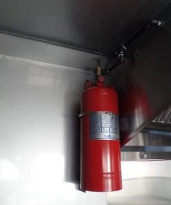 8.5' x 30' Black Pizza Concession Trailer With Appliances 69 8.5' x 30' Black Pizza Concession Trailer With Appliances -Cheap Concession Trailers Shop sam 8038 1