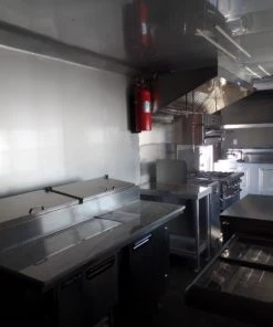8.5' x 30' Black Pizza Concession Trailer With Appliances 61 8.5' x 30' Black Pizza Concession Trailer With Appliances -Cheap Concession Trailers Shop sam 8043 1