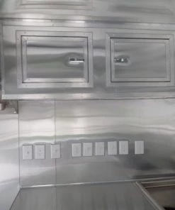 8.5' x 20' Concession Food Trailer Black BBQ Event -Cheap Concession Trailers Shop sam 8061