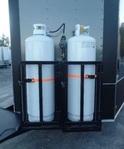 8.5' x 22' Charcoal Grey Porch Style Concession Food Trailer With Appliances -Cheap Concession Trailers Shop sam 8062 1