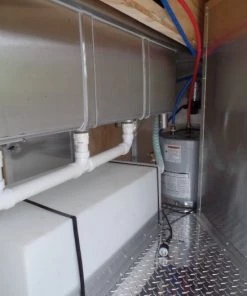 8.5' x 20' Concession Food Trailer Black BBQ Event -Cheap Concession Trailers Shop sam 8067