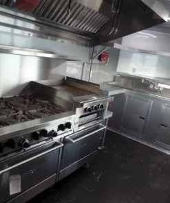 8.5' x 22' Charcoal Grey Porch Style Concession Food Trailer With Appliances -Cheap Concession Trailers Shop sam 8068 1