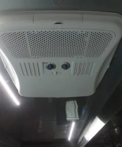 8.5' x 22' Charcoal Grey Porch Style Concession Food Trailer With Appliances -Cheap Concession Trailers Shop sam 8074 1