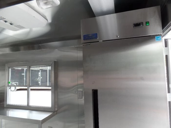 8.5' x 20' Concession Food Trailer Black With Appliances 2 8.5' x 20' Concession Food Trailer Black With Appliances - Image 2