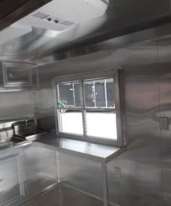 8.5' x 20' Concession Food Trailer Black With Appliances 39 8.5' x 20' Concession Food Trailer Black With Appliances -Cheap Concession Trailers Shop sam 8113