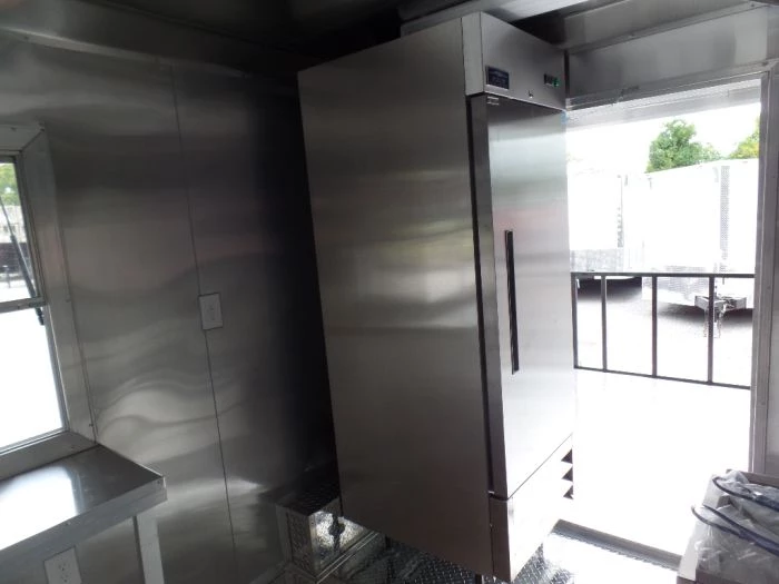 8.5' x 20' Concession Food Trailer Black With Appliances 30 8.5' x 20' Concession Food Trailer Black With Appliances - Image 30