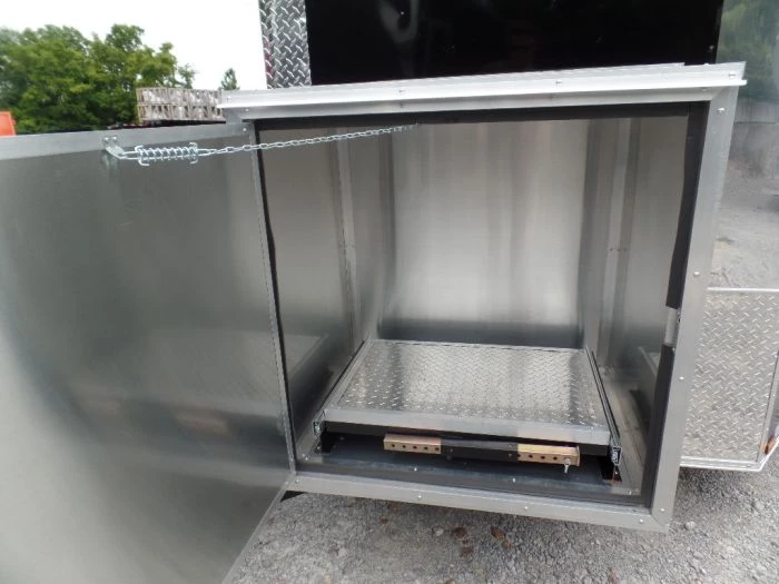 8.5' x 20' Concession Food Trailer Black With Appliances 14 8.5' x 20' Concession Food Trailer Black With Appliances - Image 14