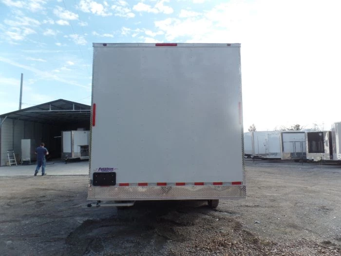 8.5' x 24' White Deck Over Concession Food Trailer 12 8.5' x 24' White Deck Over Concession Food Trailer - Image 12