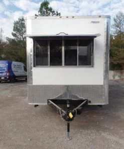 8.5' x 24' White Deck Over Concession Food Trailer 40 8.5' x 24' White Deck Over Concession Food Trailer -Cheap Concession Trailers Shop sam 8154
