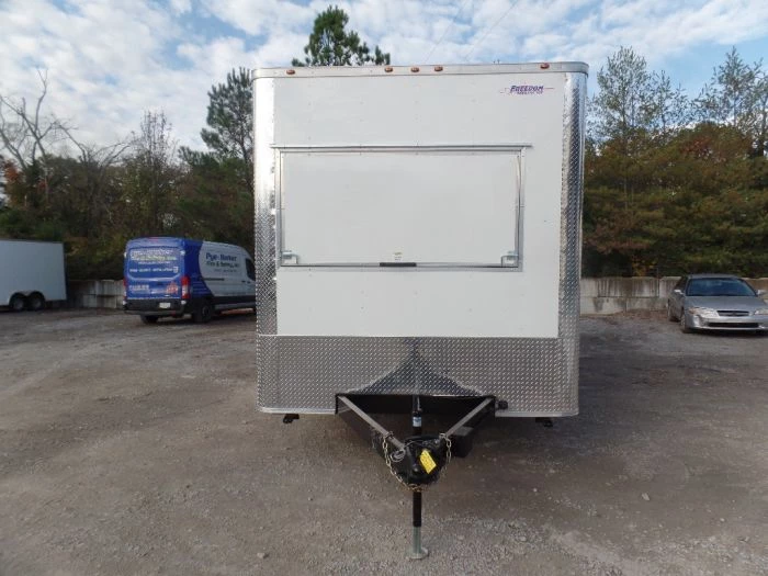 8.5' x 24' White Deck Over Concession Food Trailer 21 8.5' x 24' White Deck Over Concession Food Trailer - Image 21