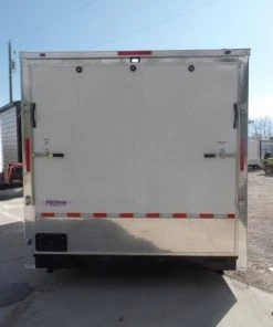 8.5' x 20' White Mobile Office Concession Trailer -Cheap Concession Trailers Shop sam 8186 1