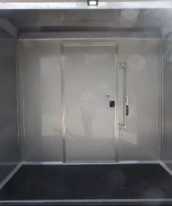 8.5' x 20' White Mobile Office Concession Trailer -Cheap Concession Trailers Shop sam 8195 1