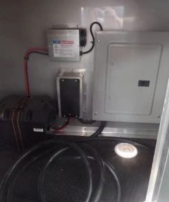 8.5' x 20' White Mobile Office Concession Trailer -Cheap Concession Trailers Shop sam 8207 1