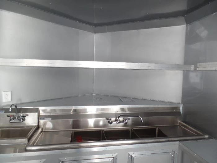 8.5' x 24' White Concession Food Event Trailer 28 8.5' x 24' White Concession Food Event Trailer - Image 28