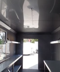 8.5' x 24' White Concession Food Event Trailer 54 8.5' x 24' White Concession Food Event Trailer -Cheap Concession Trailers Shop sam 8233 1