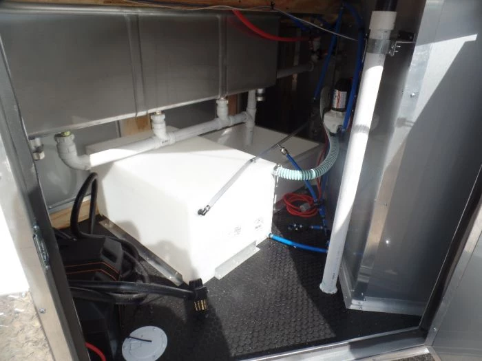 8.5' x 24' White Concession Food Event Trailer 12 8.5' x 24' White Concession Food Event Trailer - Image 12