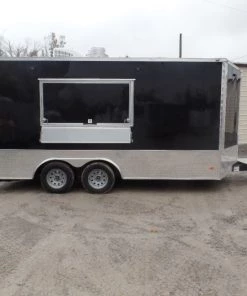8.5' x 16' Black Event Catering Concession Food Trailer 56 8.5' x 16' Black Event Catering Concession Food Trailer -Cheap Concession Trailers Shop sam 8282