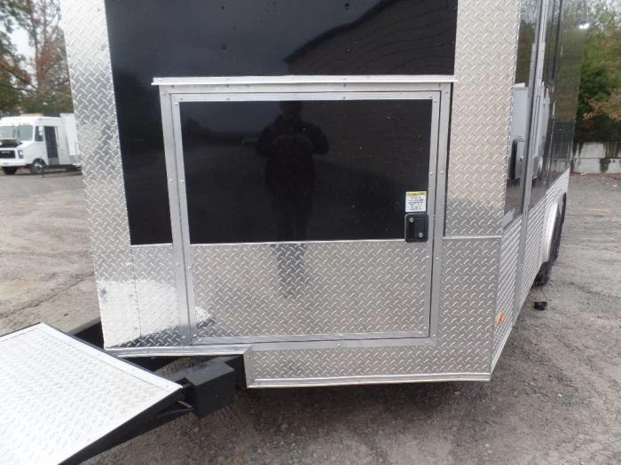 8.5' x 16' Black Event Catering Concession Food Trailer 18 8.5' x 16' Black Event Catering Concession Food Trailer - Image 18