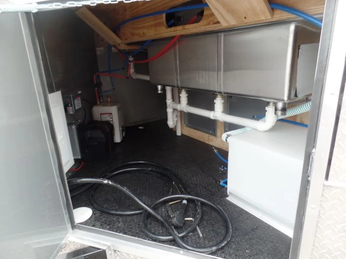 8.5' x 16' Black Event Catering Concession Food Trailer 28 8.5' x 16' Black Event Catering Concession Food Trailer - Image 28