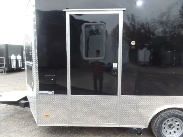 8.5' x 16' Black Event Catering Concession Food Trailer 10 8.5' x 16' Black Event Catering Concession Food Trailer - Image 10