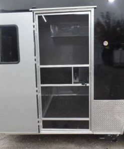 8.5' x 16' Black Event Catering Concession Food Trailer 55 8.5' x 16' Black Event Catering Concession Food Trailer -Cheap Concession Trailers Shop sam 8301 1