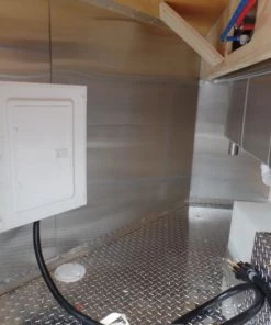 8.5' x 16' Concession Food Trailer White Event Catering -Cheap Concession Trailers Shop sam 8304