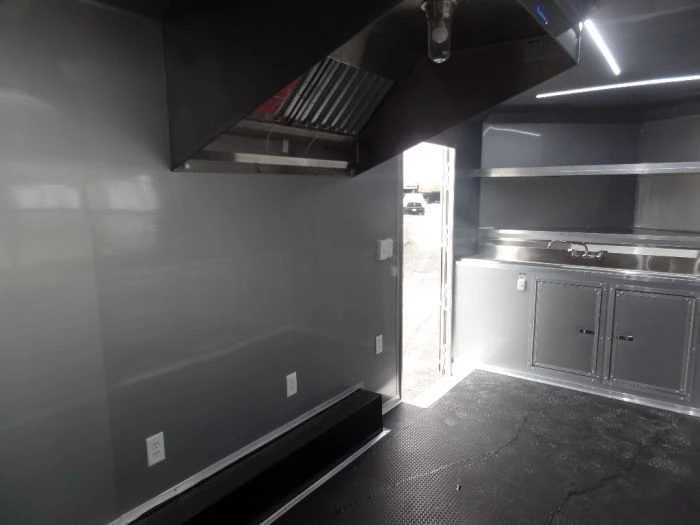 8.5' x 16' Black Event Catering Concession Food Trailer 22 8.5' x 16' Black Event Catering Concession Food Trailer - Image 22