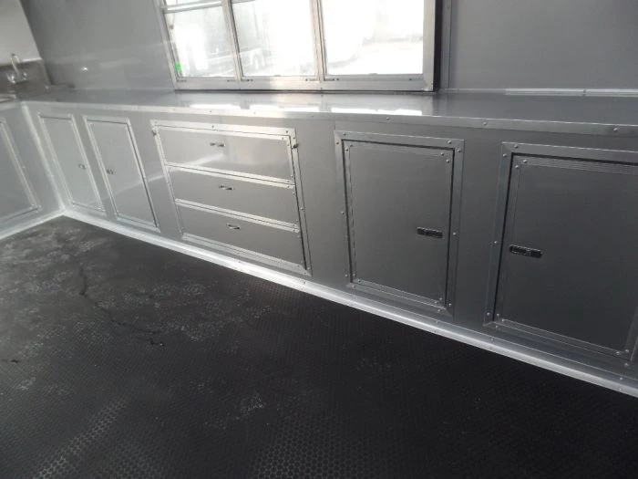 8.5' x 16' Black Event Catering Concession Food Trailer 13 8.5' x 16' Black Event Catering Concession Food Trailer - Image 13