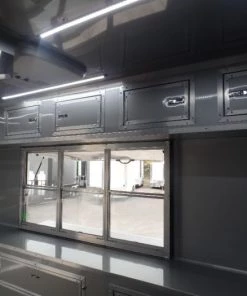 8.5' x 16' Black Event Catering Concession Food Trailer 44 8.5' x 16' Black Event Catering Concession Food Trailer -Cheap Concession Trailers Shop sam 8311 1