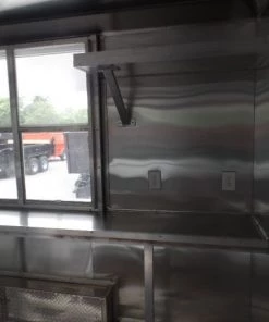 8.5' x 16' Concession Food Trailer White Event Catering -Cheap Concession Trailers Shop sam 8312