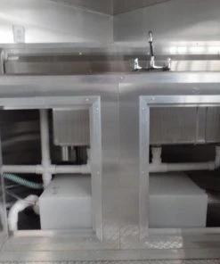 8.5' x 16' Concession Food Trailer White Event Catering -Cheap Concession Trailers Shop sam 8316