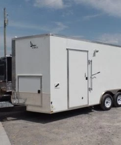8.5' x 18' Concession Trailer White Food Event Catering 26 8.5' x 18' Concession Trailer White Food Event Catering -Cheap Concession Trailers Shop sam 8323