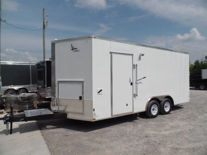 8.5' x 18' Concession Trailer White Food Event Catering 7 8.5' x 18' Concession Trailer White Food Event Catering - Image 7