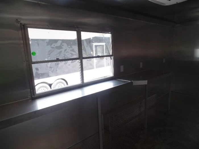 8.5' x 18' Concession Trailer White Food Event Catering 13 8.5' x 18' Concession Trailer White Food Event Catering - Image 13
