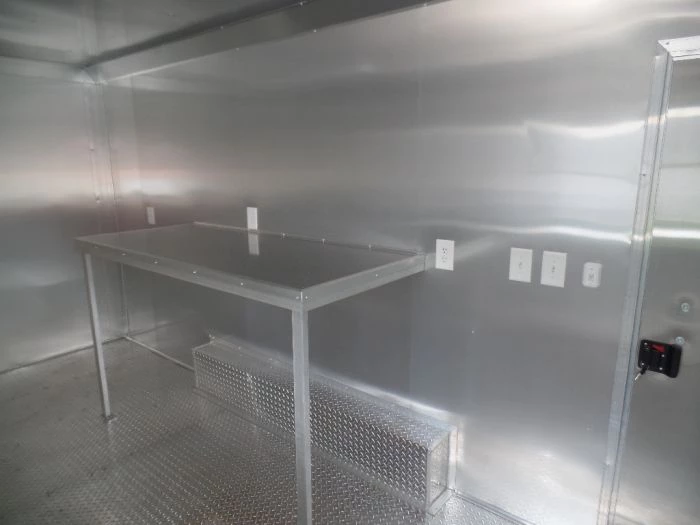 8.5' x 18' Concession Trailer White Food Event Catering 20 8.5' x 18' Concession Trailer White Food Event Catering - Image 20