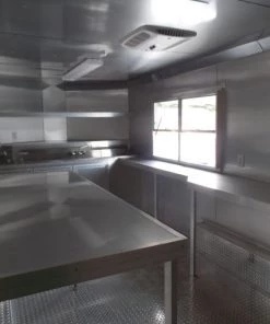 8.5' x 18' Concession Trailer White Food Event Catering 29 8.5' x 18' Concession Trailer White Food Event Catering -Cheap Concession Trailers Shop sam 8330