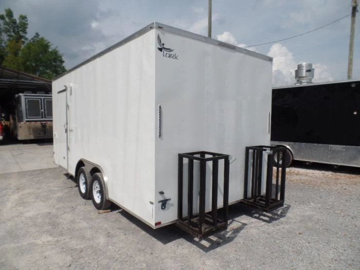 8.5' x 18' Concession Trailer White Food Event Catering 16 8.5' x 18' Concession Trailer White Food Event Catering - Image 16