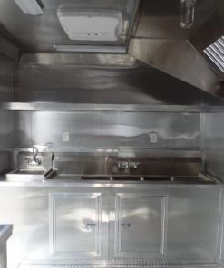 8.5' x 16' Concession Trailer Food Orange Event Catering -Cheap Concession Trailers Shop sam 8347