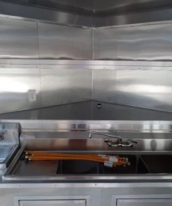 8.5' x 20' Concession Food Trailer White Event Catering -Cheap Concession Trailers Shop sam 8435