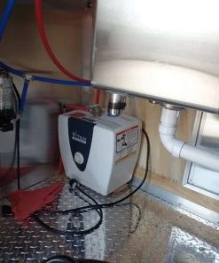 8.5' x 20' Concession Food Trailer White Event Catering -Cheap Concession Trailers Shop sam 8438