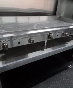 8.5' x 32' White Food Concession Trailer With Appliances -Cheap Concession Trailers Shop sam 8455