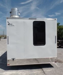 8.5' x 20' Concession Food Trailer White Event Catering -Cheap Concession Trailers Shop sam 8482