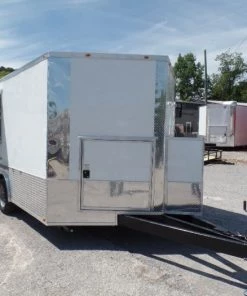 8.5' x 14' Concession Food Trailer White Event Catering 32 8.5' x 14' Concession Food Trailer White Event Catering -Cheap Concession Trailers Shop sam 8495
