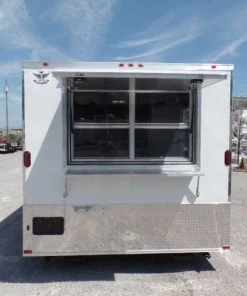 8.5' x 14' Concession Food Trailer White Event Catering 40 8.5' x 14' Concession Food Trailer White Event Catering -Cheap Concession Trailers Shop sam 8503