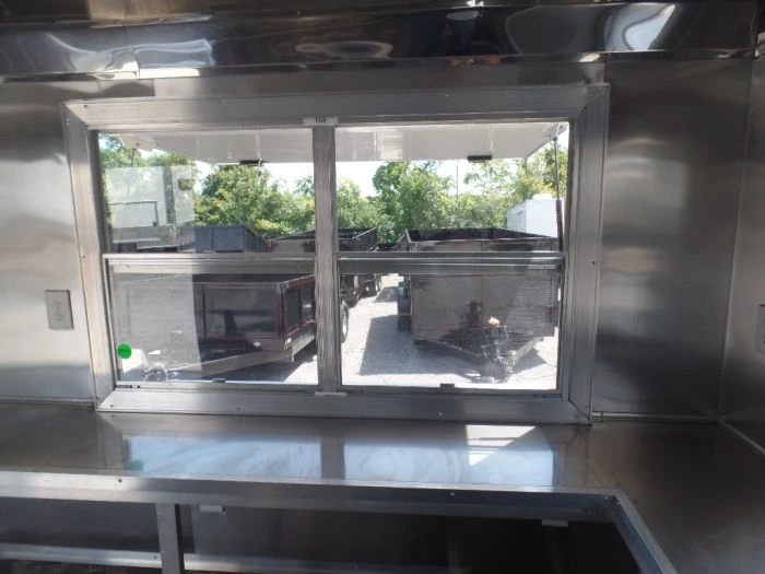 8.5' x 14' Concession Food Trailer White Event Catering 22 8.5' x 14' Concession Food Trailer White Event Catering - Image 22