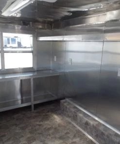 8.5' x 14' Concession Food Trailer White Event Catering 47 8.5' x 14' Concession Food Trailer White Event Catering -Cheap Concession Trailers Shop sam 8513